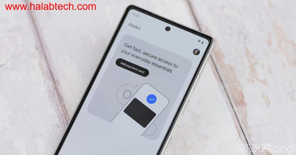 صورة توضح ميزة الإيصالات المفصّلة في Google Wallet مع خريطة وعنوان المتجر