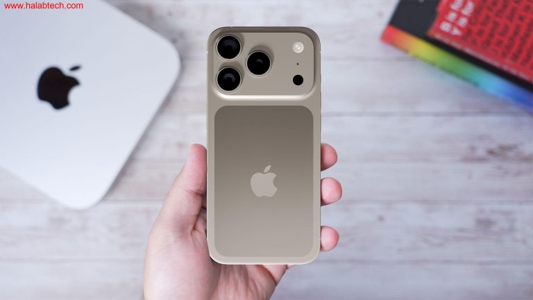 صورة توضح iPhone 17 Pro المتوقع بإطار ألومنيوم وظهر زجاجي