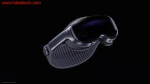 نظارة Vivo Vision XR بتصميم مشابه لـ Vision Pro مع إطار معدني وتاج للتحكم في الواجهة