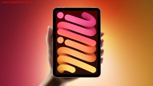 تصوّر فني لجهاز iPad mini القادم وهو مُزوَّد بشريحة A19 Pro وشاشة OLED محتملة