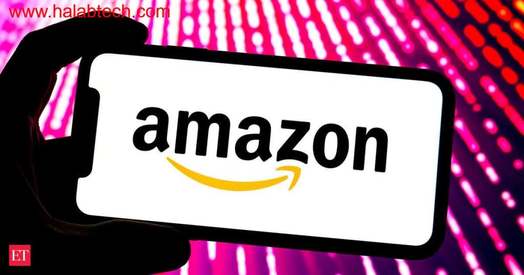 شاشة هاتف تظهر إشعاراً بتوقف متجر تطبيقات أمازون لنظام Android في 2025 مع توجيهات للمستخدمين