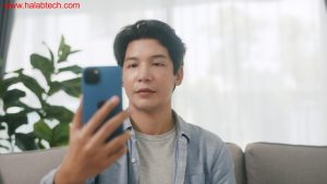 كاميرا TrueDepth في iPhone مع واجهة Face ID