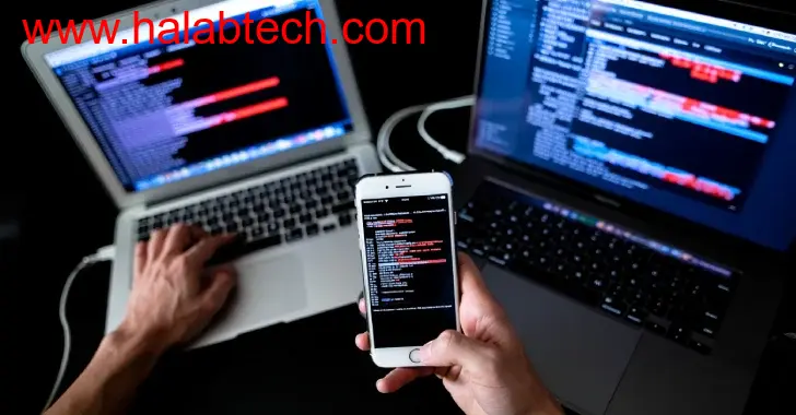 شعار أبل مع رمز الحماية وتحديثات أمنية للإشارة إلى إصلاح ثغرة CVE-2025-43300 في أنظمة iOS وiPadOS وmacOS