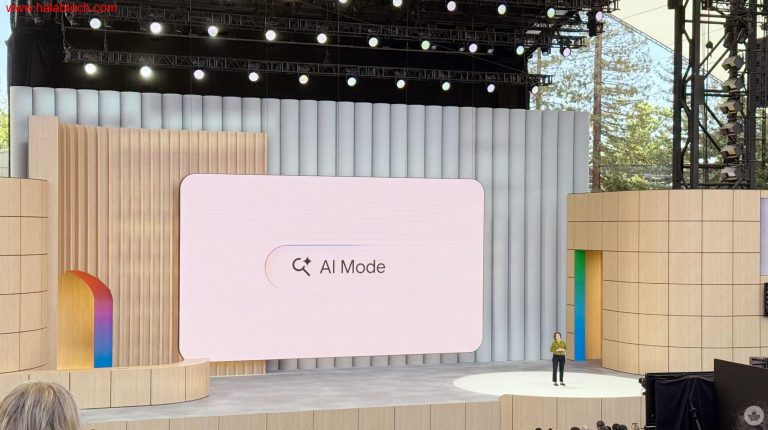 لقطة شاشة توضح وضع AI Mode الجديد من جوجل أثناء استعراض نتائج البحث