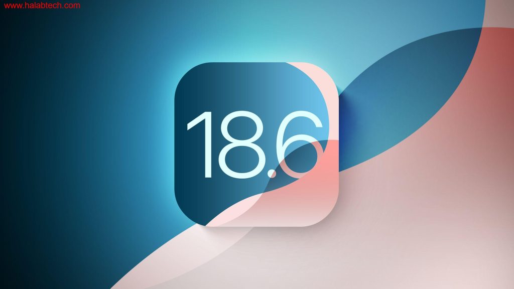 شاشة أيقونات آيفون مع إشعار يوضح أن iOS 18.6 لم يعد يُسمح بتوقيع الإصدار القديم وتحديثات الأمان