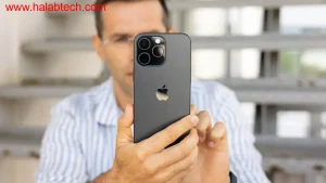 زر كاميرا iPhone 18 المتوقع تغييره مع شرح مبسط عن المستشعرات السعوية والضغطة تحت سطح الكريستال الياقوت