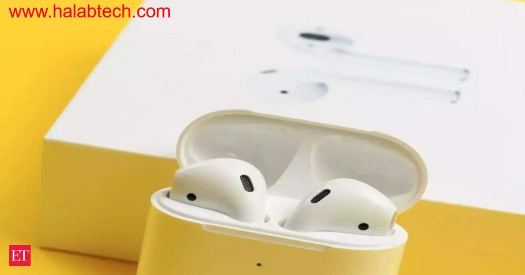 لقطة شاشة توضح خيار الاحتفاظ بالصوت مع السماعات في إعدادات iPhone