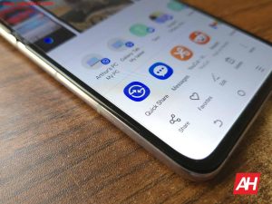 صورة تمثّل فكرة مشاركة الملفات بين أجهزة Android وآيفون عبر تقنية Quick Share