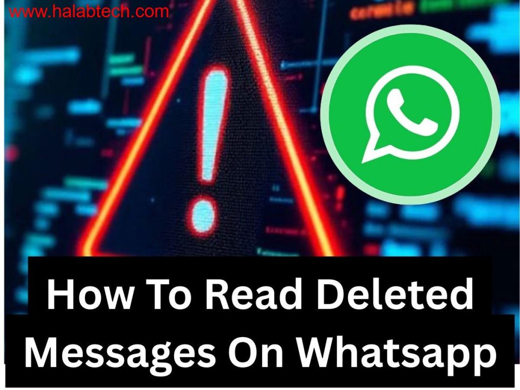 واجهة واتساب مع رسائل محذوفة وإشعارات على جهاز أندرويد وآي-فون