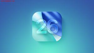 شاشة iPhone تعرض iOS 26 بيتا 8 أثناء الاختبار للمطورين