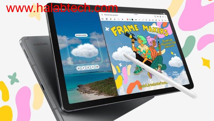 صورة ترويجية لـ Samsung Galaxy Tab S10 Lite مع S Pen في العلبة