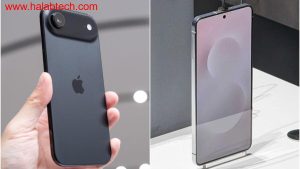 مقارنة بين هاتف آيفون Air وجالاكسي S25 Edge يظهر الفرق في السماكة والتصميم