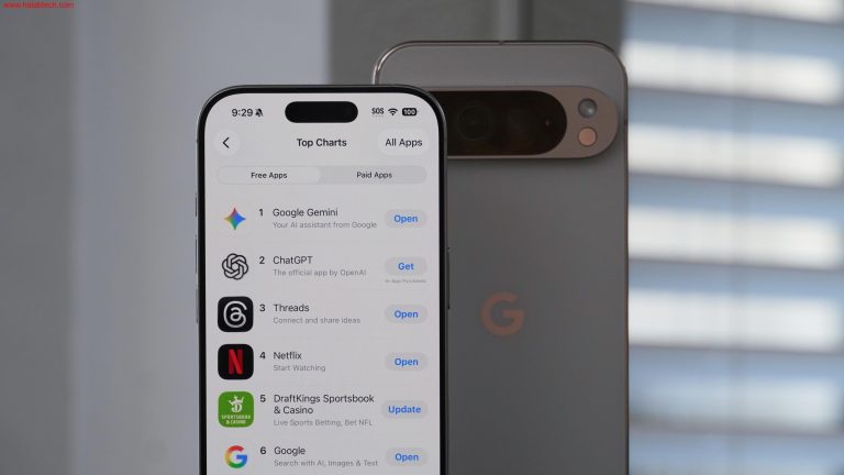 صورة تعبيرية عن صعود Gemini على iOS وتجاهل آبل للذكاء الاصطناعي